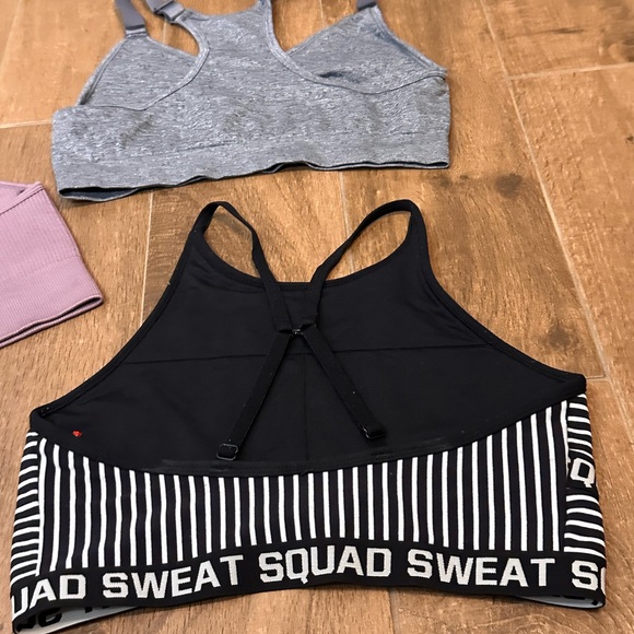 Bundle of 3 Sport Bras Lorna Jane, Puma, high impact rubbed zipper front bra EUC - Picture 8 of 10